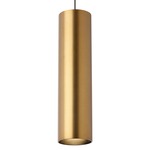 Piper Monopoint Pendant - Aged Brass / Aged Brass