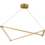 Balto Chandelier - Satin Gold