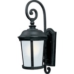 Dover LED E26 Outdoor Wall Light - Bronze / Frosted Seedy