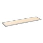 Sky Panel 3000K Ceiling Light Fixture - Brushed Aluminum / White