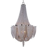 Chantilly Chandelier - Polished Nickel / Nickel