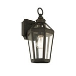 Calabasas Outdoor Wall Light - Vintage Bronze / Clear