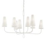 Marcel Chandelier - Gesso White / Off White