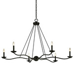 Sawyer Chandelier - Forged Iron