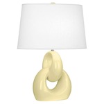 Fusion Table Lamp - Butter / Oyster Linen