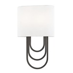 Farah Wall Light - Old Bronze / White