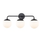 Paige Bathroom Vanity Light - Old Bronze / Opal