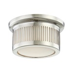 Bangor Wall / Ceiling Light - Polished Nickel / Opal