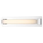 Elara Bathroom Vanity Light - Chrome / Frosted