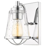 Mariner Wall Light - Chrome / Clear Seeded