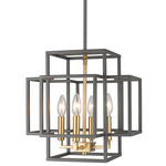 Titania Chandelier - Bronze / Olde Brass