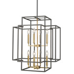 Titania 2 Tiered Chandelier - Bronze / Olde Brass