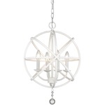 Tull Chandelier - Matte White