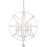 Tull Chandelier - Matte White