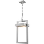 Luttrel Outdoor Pendant - Silver / Frosted