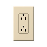 Nova T 15A Receptacle - Matte Beige