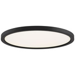 Outskirt Flush Mount Ceiling Light - Oil Rubbed Bronze / White