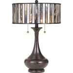 Rolland Table Lamp - Valiant Bronze / Tiffany