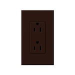 Nova T 15A Receptacle - Matte Brown