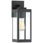 Westover Outdoor Wall Sconce - Earth Black / Clear Beveled / Clear Beveled