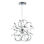 Chaos Chandelier - Polished Chrome