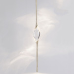 Il Pezzo 12 Pendant - Polished Gold / Crystal