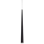 Mina Pendant - Black / Clear