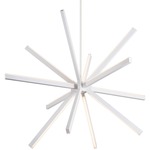 Sirius Chandelier - White / Frosted