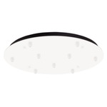 Multi Port Round Canopy - White