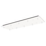 Multi-Light 10-Port Linear Canopy - White