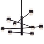 Copenhagen Chandelier - Black / Clear