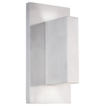 Vista Indoor / Outdoor Wall Light - Brushed Nickel / Frost