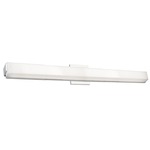 Latitude Bathroom Vanity Light - Chrome / White