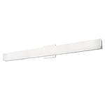 Jane Bathroom Vanity Light - Chrome / White