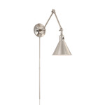 Morgan Wall Light - Polished Nickel