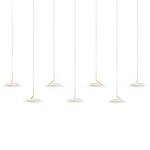 Royyo Linear Multi Light Pendant - Matte White