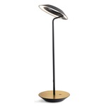 Royyo Desk Lamp - Matte Black / Brass