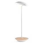 Royyo Desk Lamp - Matte White / White Oak