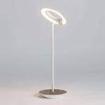Royyo Desk Lamp - Matte White / Oiled Walnut