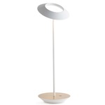 Royyo Desk Lamp - Matte White / Brass