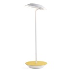 Royyo Desk Lamp - Matte White / Honeydew Felt