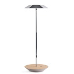 Royyo Desk Lamp - Chrome / White Oak