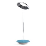 Royyo Desk Lamp - Chrome / Azure Felt