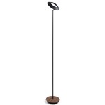 Royyo Floor Lamp - Matte Black / Oiled Walnut