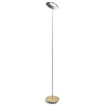 Royyo Floor Lamp - Silver / Brass