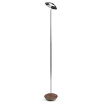 Royyo Floor Lamp - Chrome / Oiled Walnut