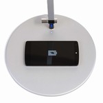 Small Qi Wireless Charging Base - Silver