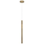 Navada Pendant - Antique Brass / Frosted