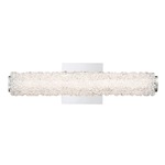 Sassi Wall Light - Chrome / Crystal