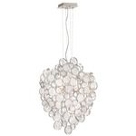 Trento Chandelier - Chrome / Clear